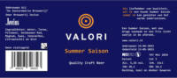 Brouwerij Jovius , Valori Summer Saison Brouwerij Jovius , Valori Summer Saison
