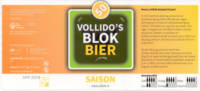 De Lokale Brouwerij, Vollido's Blok Bier Saison