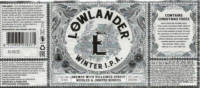 Lowlander Beer Co, Winter I.P.A. E