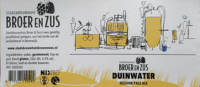 Stadsbrouwhuis Broer & Zus, Duinwater Session Pale Ale Stadsbrouwhuis Broer & Zus, Duinwater Session Pale Ale