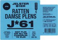 Brouwerij Jelster, Ratten Damse Plens J*61 IPA