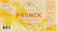 Brouwerij Pronck, Summer Saison 2023