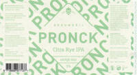 Brouwerij Pronck, Citra Rye IPA