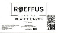 Speciaalbier Brouwerij Roeffus, De Witte Klabots