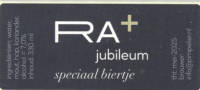 Stoombierbrouwerij De Pimpelier, RA+ jubileum