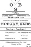 Ouwe Skilder Brouwerij, Nobody Kers Oak-Aged Quadrupel