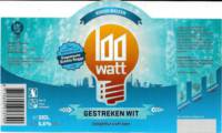 100 Watt Brewery, Gestreken Wit Rogge Weizen