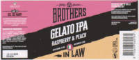 Brothers In Law Brewing, Gelato IPA Raspberry & Peach Brothers In Law Brewing, Gelato IPA Raspberry & Peach