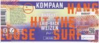 Kompaan Dutch Craft Beer Company, Badgast Laid-back Weizen Kompaan Dutch Craft Beer Company, Badgast Laid-back Weizen