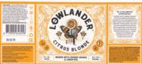 Lowlander Beer Co, Citrus Blonde