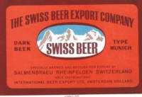 Geïmporteerd buitenlands bier - Nederlandse importeur en NL opmaak, Swiss Beer Dark Beer