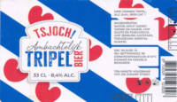 Onbekend, Tsjoch! Ambachtelijk Tripel Bier