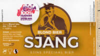 Buitenlandse bieren voor Nederlandse markt (etiket Nederlandse plaatsnaam), Sjang Blond Bier