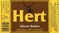 Buitenlandse bieren voor Nederlandse markt (etiket Nederlandse plaatsnaam), Hert Vijlener Bosbier Blond Bier