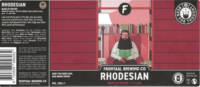 Brouwerij Frontaal, Rhodesian Barleywine