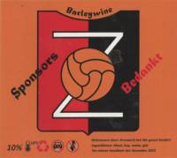 Brouwerij Het 58e Genot, Sponsors Bedankt Barleywine