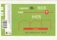 Eric's Beer Craft (EBC), Laatste Bier van Hier Saison