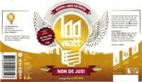 100 Watt Brewery, Non De Jus! Barrel Aged Holiness