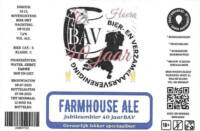 Brouwhuys Elden, Farmhouse Ale jubileumbier 40 jaar BAV
