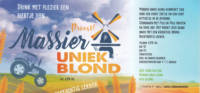 Brouwerij Avereest, Massier Uniek Blond