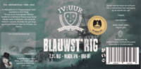 IV:UUR Bierbrouwerij, Blauwst'rig Black IPA