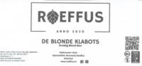 Speciaalbier Brouwerij Roeffus, De Blonde Klabots