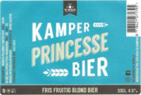 Brouwerij De Wereld (Kampen, 2015), Kamper Princesse bier