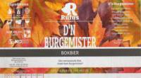 Brouwerij Rufus, D'n Burgemister Bokbier