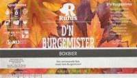 Brouwerij Rufus, D'n Burgemister Bokbier