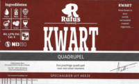 Brouwerij Rufus, Kwart Quadrupel