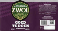 Westlandse Bierbrouwerij ZWOL, Goed Te Doen Quadrupel