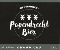 Buitenlandse bieren voor Nederlandse markt (etiket Nederlandse plaatsnaam), Papendrecht Bier Grand Cru