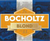 Buitenlandse bieren voor Nederlandse markt (etiket Nederlandse plaatsnaam), Bocholtz Blond