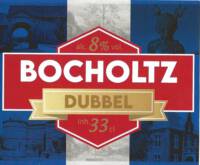 Buitenlandse bieren voor Nederlandse markt (etiket Nederlandse plaatsnaam), Bocholtz Dubbel