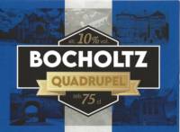 Buitenlandse bieren voor Nederlandse markt (etiket Nederlandse plaatsnaam), Bocholtz Quadrupel