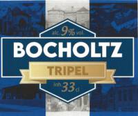 Buitenlandse bieren voor Nederlandse markt (etiket Nederlandse plaatsnaam), Bocholtz Tripel