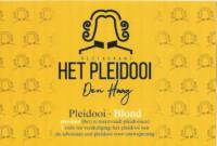Buitenlandse bieren voor Nederlandse markt (etiket Nederlandse plaatsnaam), Pleidooi Blond