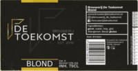 Brouwerij De Toekomst, Blond