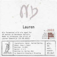 Zomerdijk Brewing & Blending, Lauren