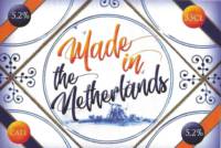 Buitenlandse bieren voor Nederlandse markt (etiket Nederlandse plaatsnaam), Made in the Netherlands