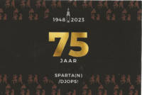 Buitenlandse bieren voor Nederlandse markt (etiket Nederlandse plaatsnaam), 75 jaar Sparta(N)/Djops