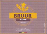 Buitenlandse bieren voor Nederlandse markt (etiket Nederlandse plaatsnaam), Bruur Blond
