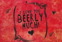 Buitenlandse bieren voor Nederlandse markt (etiket Nederlandse plaatsnaam), I Love You Beerly Much