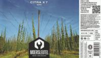 Brouwerij De Moersleutel, CITRA  X7 DIPA