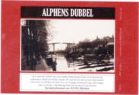 Buitenlandse bieren voor Nederlandse markt (etiket Nederlandse plaatsnaam), Alphens Dubbel