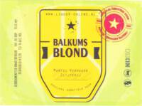 Buitenlandse bieren voor Nederlandse markt (etiket Nederlandse plaatsnaam), Balkums Blond