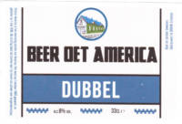 Buitenlandse bieren voor Nederlandse markt (etiket Nederlandse plaatsnaam), Beer Oet America Dubbel