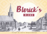 Buitenlandse bieren voor Nederlandse markt (etiket Nederlandse plaatsnaam), Blerick's Blond