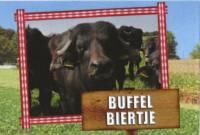 Buitenlandse bieren voor Nederlandse markt (etiket Nederlandse plaatsnaam), Buffel Biertje