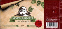 Buitenlandse bieren voor Nederlandse markt (etiket Nederlandse plaatsnaam), Hoemannen van Walrick  IPA